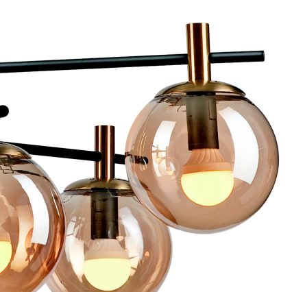 Lustr na tyči LILOU 6xE14/5W/230V