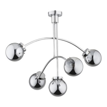 Lustr na tyči LUSCO 5xE14/40W/230V