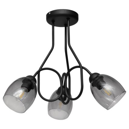 Lustr na tyči MARIETTA 3xE27/15W/230V