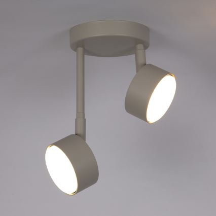 Lustr na tyči NEMO 2xGX53/12W/230V béžová