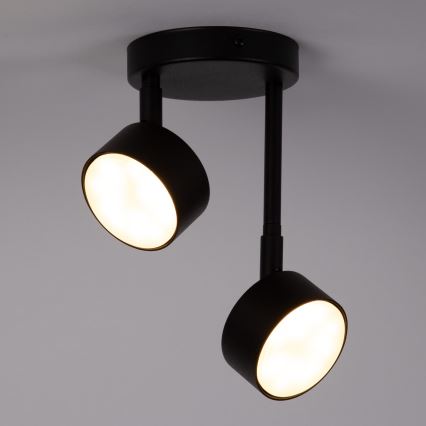 Lustr na tyči NEMO 2xGX53/12W/230V černá