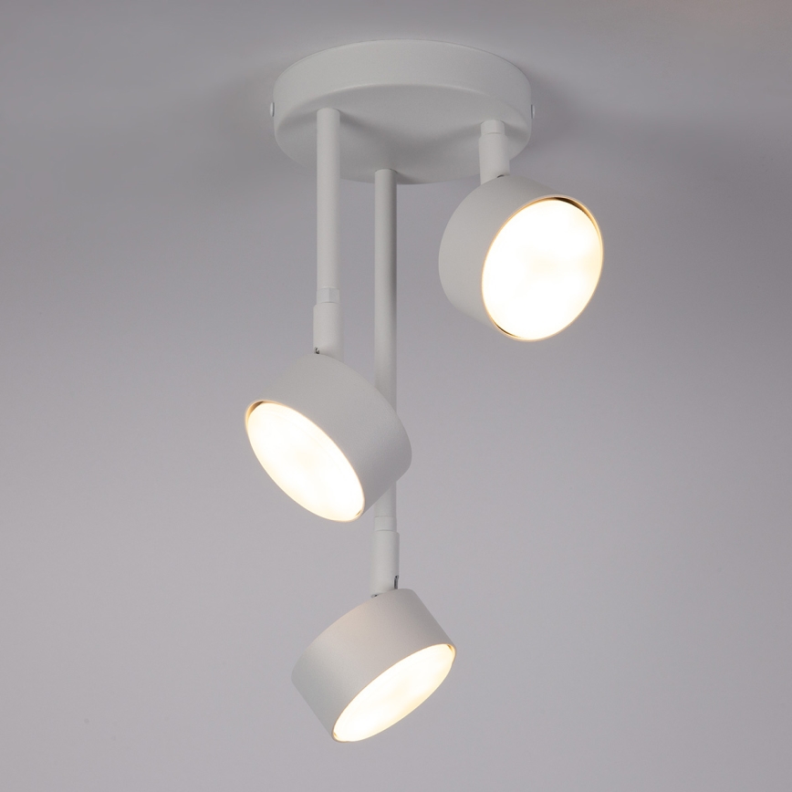 Lustr na tyči NEMO 3xGX53/12W/230V bílá