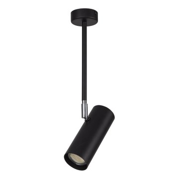 Lustr na tyči OKO 1xGU10/25W/230V 40 cm černá