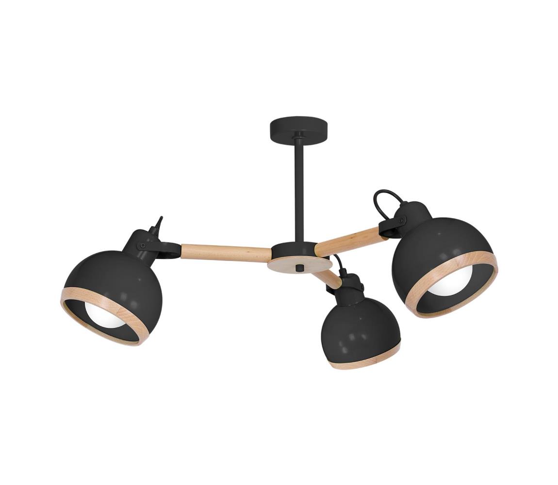Luminex Lustr na tyči OVAL 3xE27/60W/230V LU8662