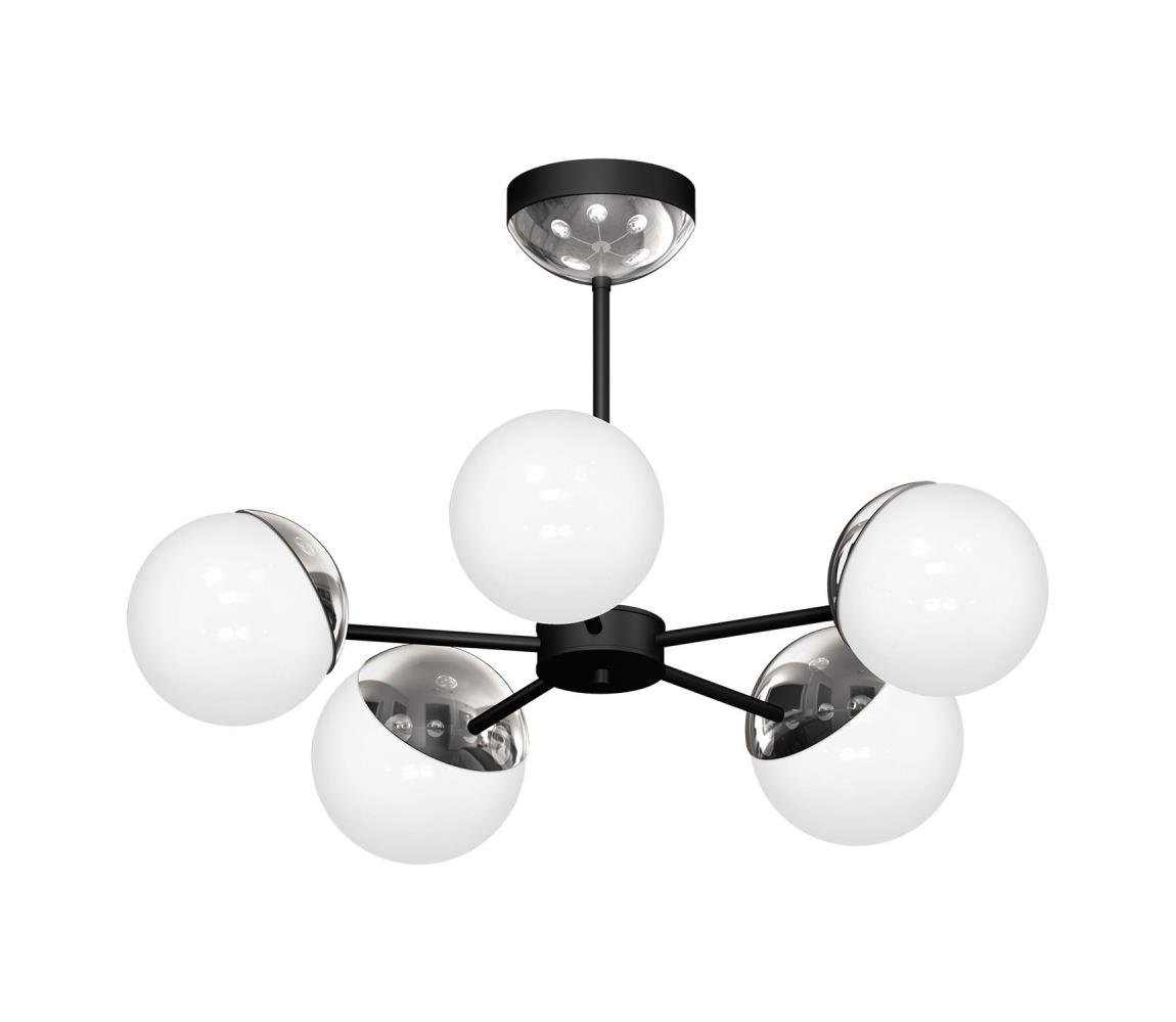 Luminex Lustr na tyči SPHERE 5xE14/60W/230V LU8882