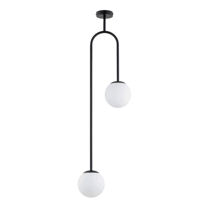 Lustr na tyči VECTOR 2xE14/10W/230V černá