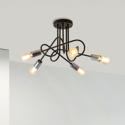 Lustr přisazený OXFORD 5xE27/15W/230V
