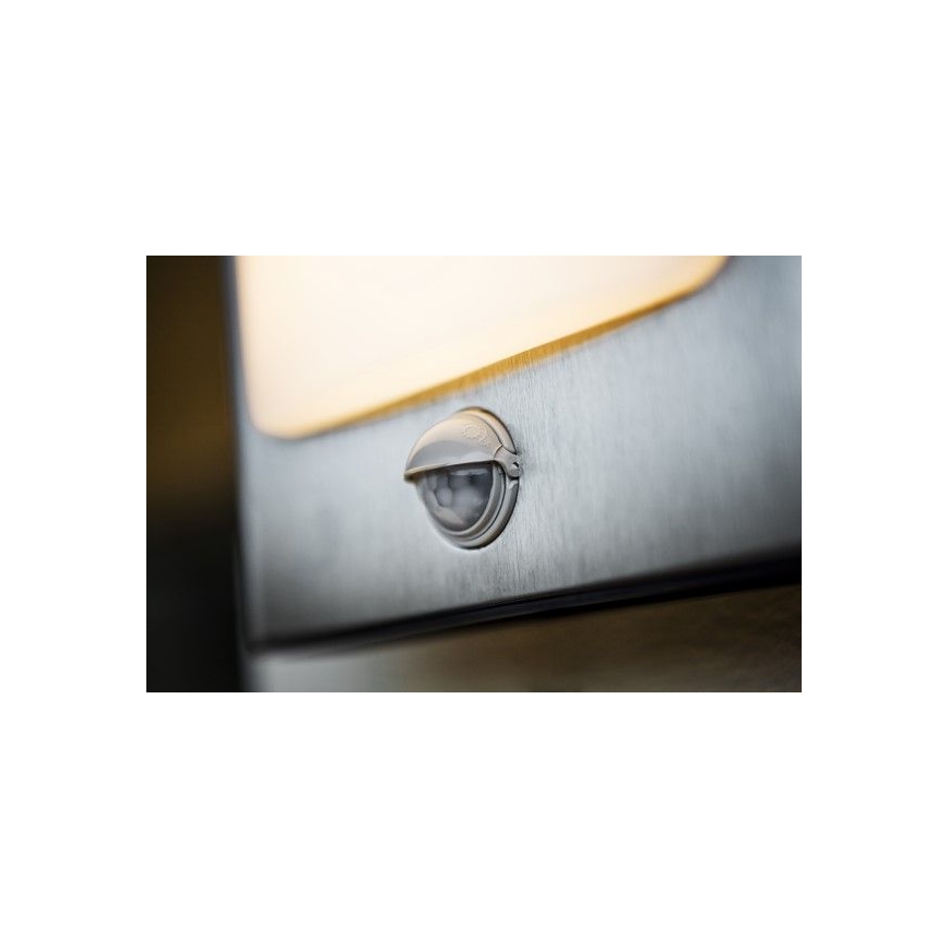 LED Venkovní svítidlo se senzorem FACE LED/13W/230V IP44
