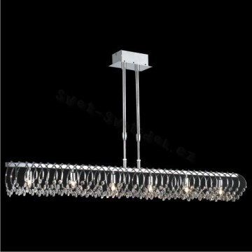 LUXERA 1534 - Křišťálový lustr CRYSTAL 6xG9/40W/230V