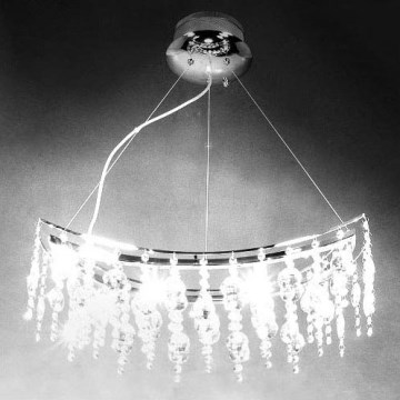 LUXERA 1537 - Křišťálový lustr CRYSTAL 7xG4/20W/230V