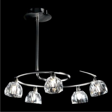 LUXERA 1560 - Lustr SAMBA 5xG9/40W/230V