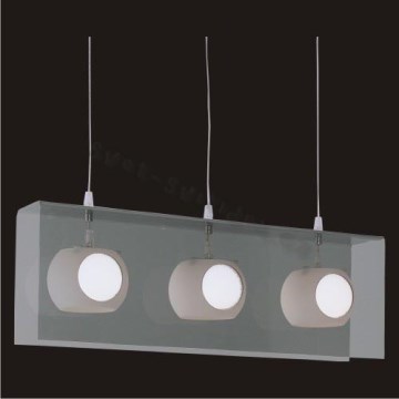 LUXERA 18013 - Lustr na lanku FEDRA 3xG9/40W/230V