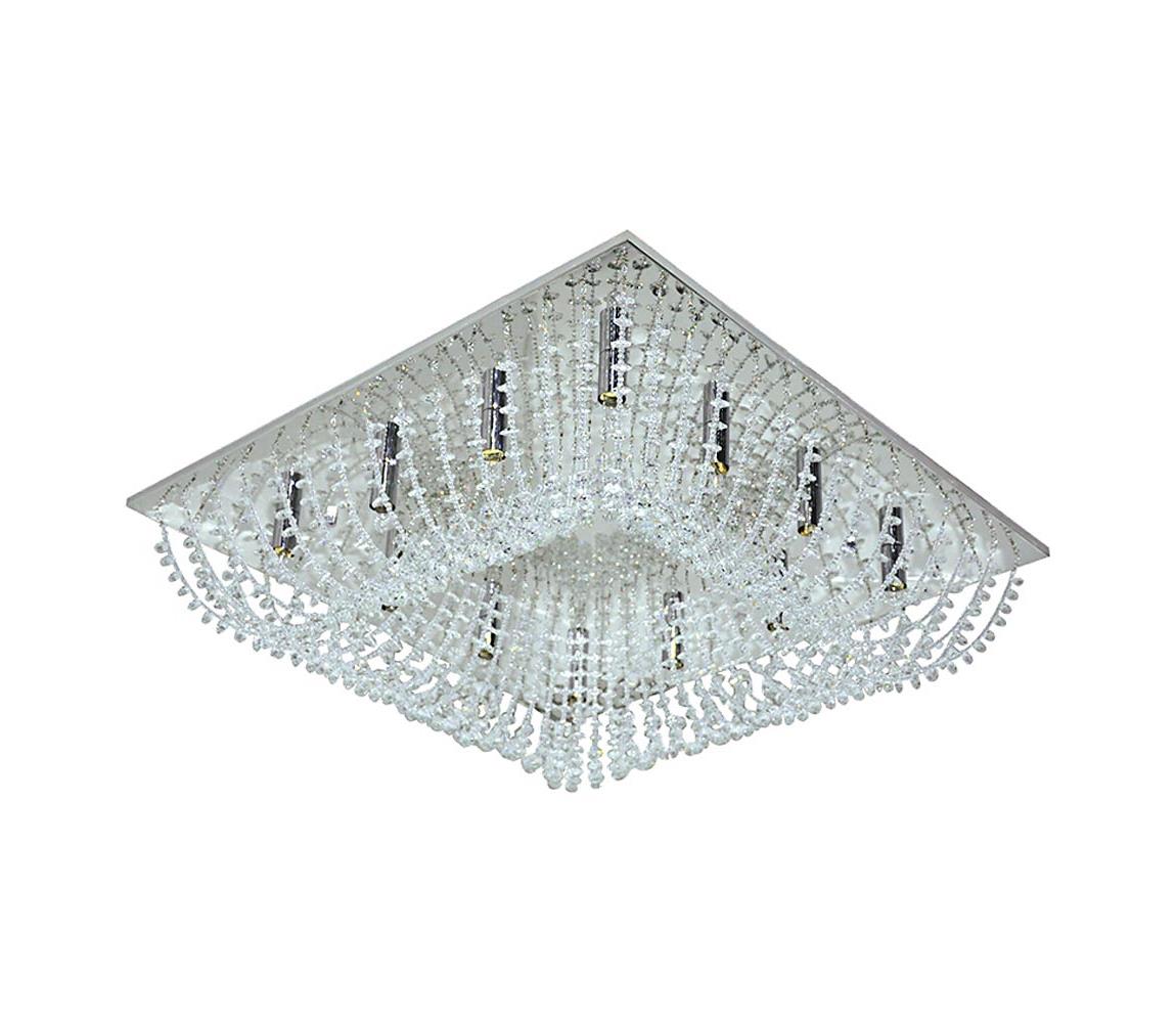 Luxera LUXERA 32300 - Křišťálové stropní svítidlo EMIR 12xG9/33W/230V 32300