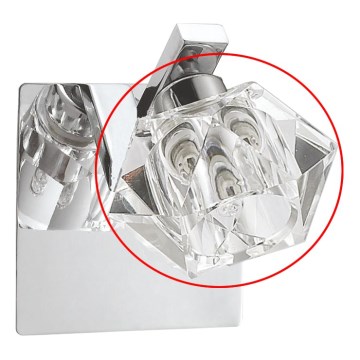 LUXERA 34038 - Náhradní sklo k nástěnnému svítidlu ZENITH