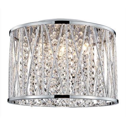 Luxera 46062 - Křišťálové stropní svítidlo STIXX 6xG9/33W/230V