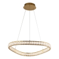 LUXERA 46151 - LED Lustr na lanku MIST LED/43W/230V 4000K zlatá