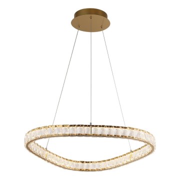 LUXERA 46151 - LED Lustr na lanku MIST LED/43W/230V 4000K zlatá