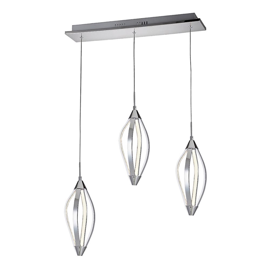 Luxera 61306 - LED lustr na lanku SAKURA 3xLED/13,2W/230V