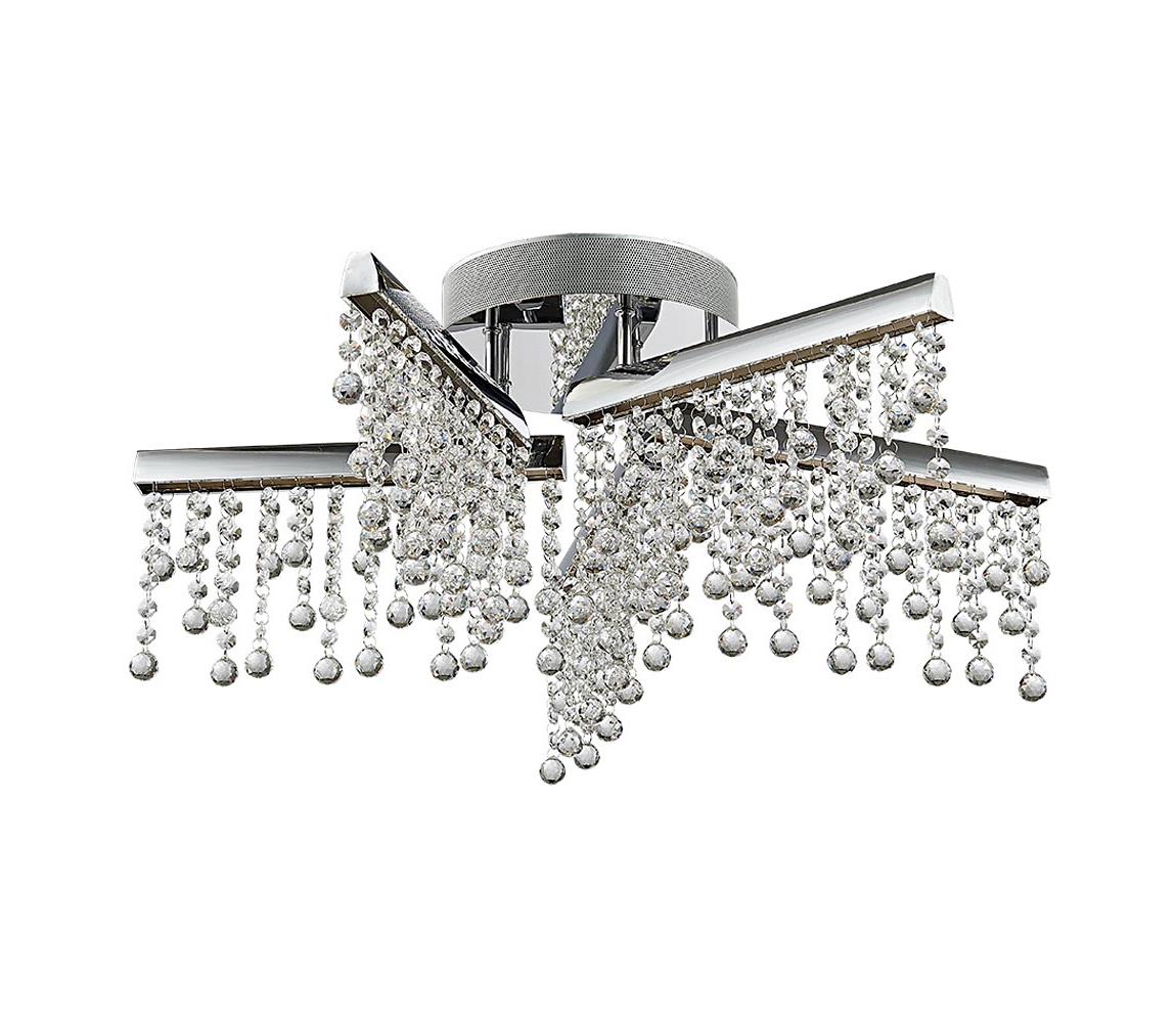 Luxera LUXERA 62417 - LED křišťálový přisazený lustr WELVET LED/30W/230V 62417