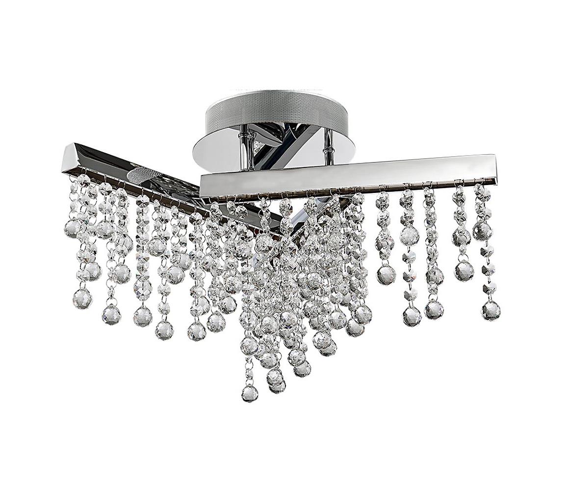 Luxera LUXERA 62418 - LED křišťálový přisazený lustr WELVET LED/18W/230V 62418