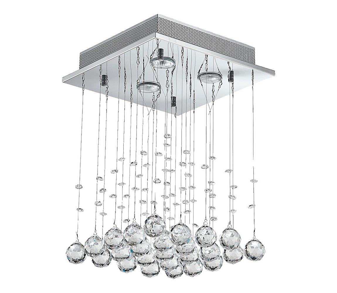 Luxera LUXERA 62425 - Lustr na lanku KILLYS 3xGU10/50W/230V 62425