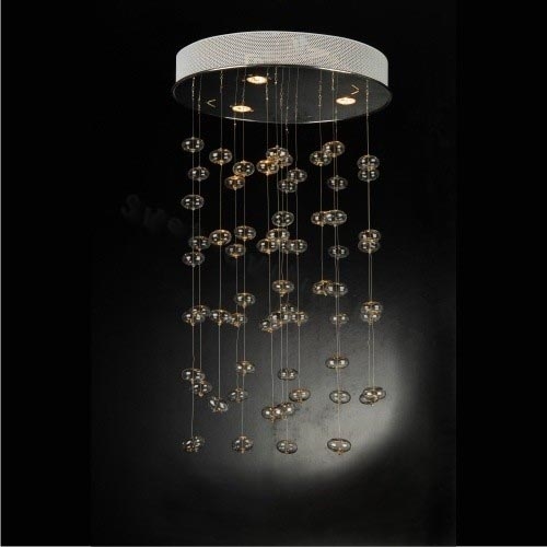 LUXERA 64013 - Přisazený lustr BUBLESS 3xGU10/50W/230V