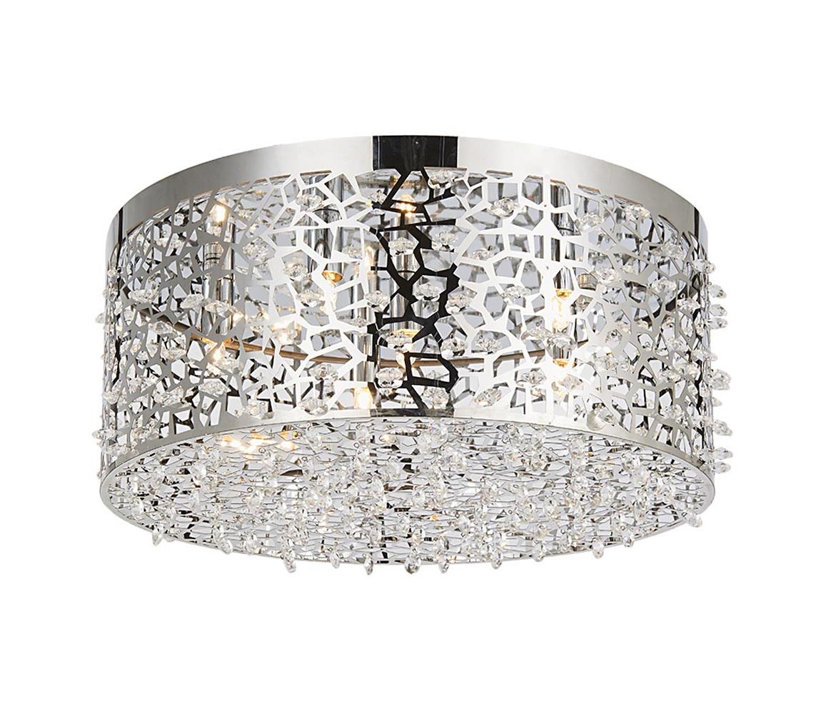 Luxera LUXERA 64372 - Křišťálové stropní svítidlo VITRA 5xG9/33W/230V 64372