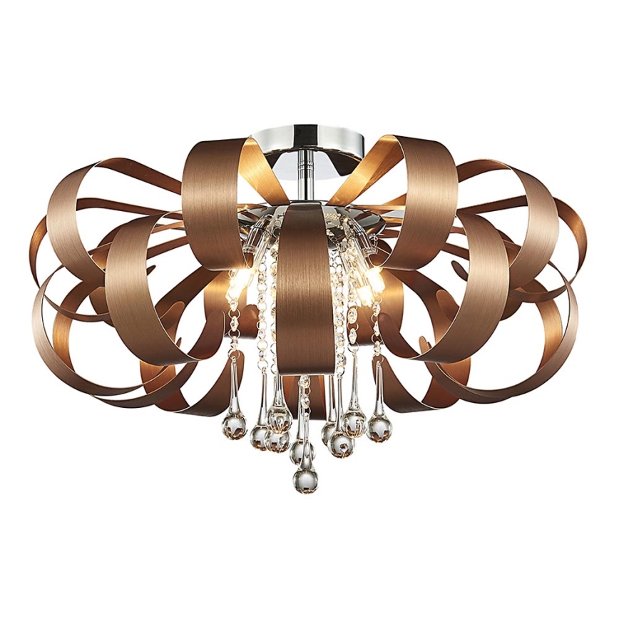 Luxera 64374 - Stropní svítidlo RIBBON 6xG9/33W/230V