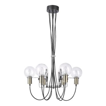 LUXERA 64400 - Lustr na lanku ABRAZO 6xE14/40W/230V