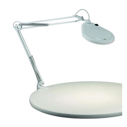 Markslöjd 100852 - Stolní lampa s lupou FAGERNES 1xT5/22W/230V
