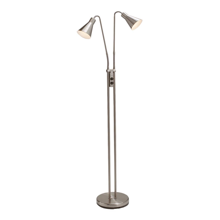 Markslöjd 102241 - Stojací lampa ODENSE 2xE14/40W/230V