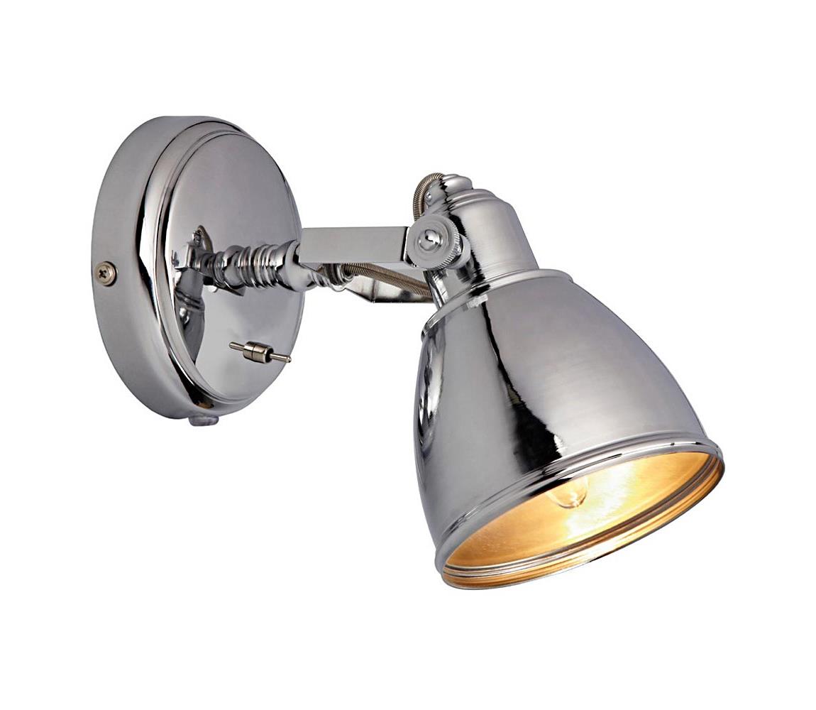 Markslöjd Markslöjd 104049 - Nástěnné svítidlo FJÄLLBACKA 1xE14/40W/230V lesklý chrom ML0147