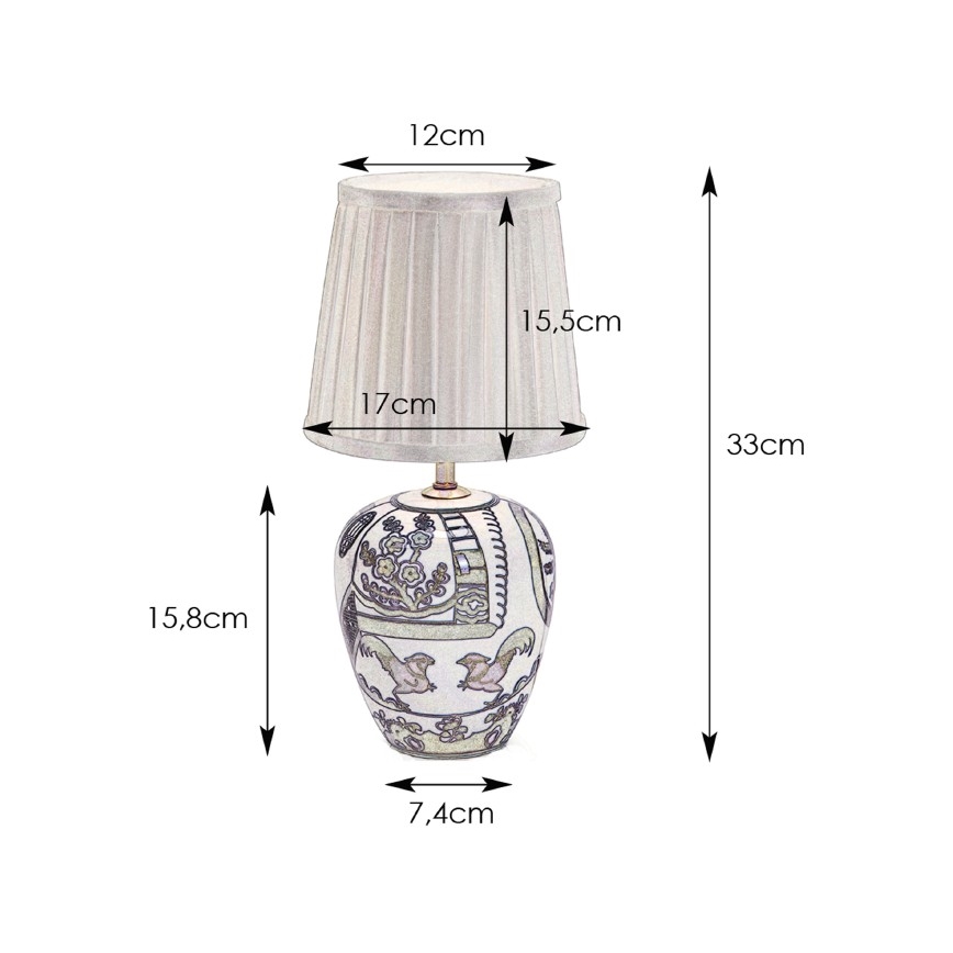 Markslöjd 104999 - Stolní lampa GÖTEBORG 1xE14/40W/230V