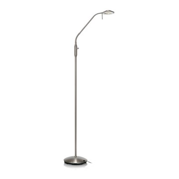 Markslöjd 105581 - LED Stmívatelná stojací lampa HUDSON LED/6W/230V matný chrom