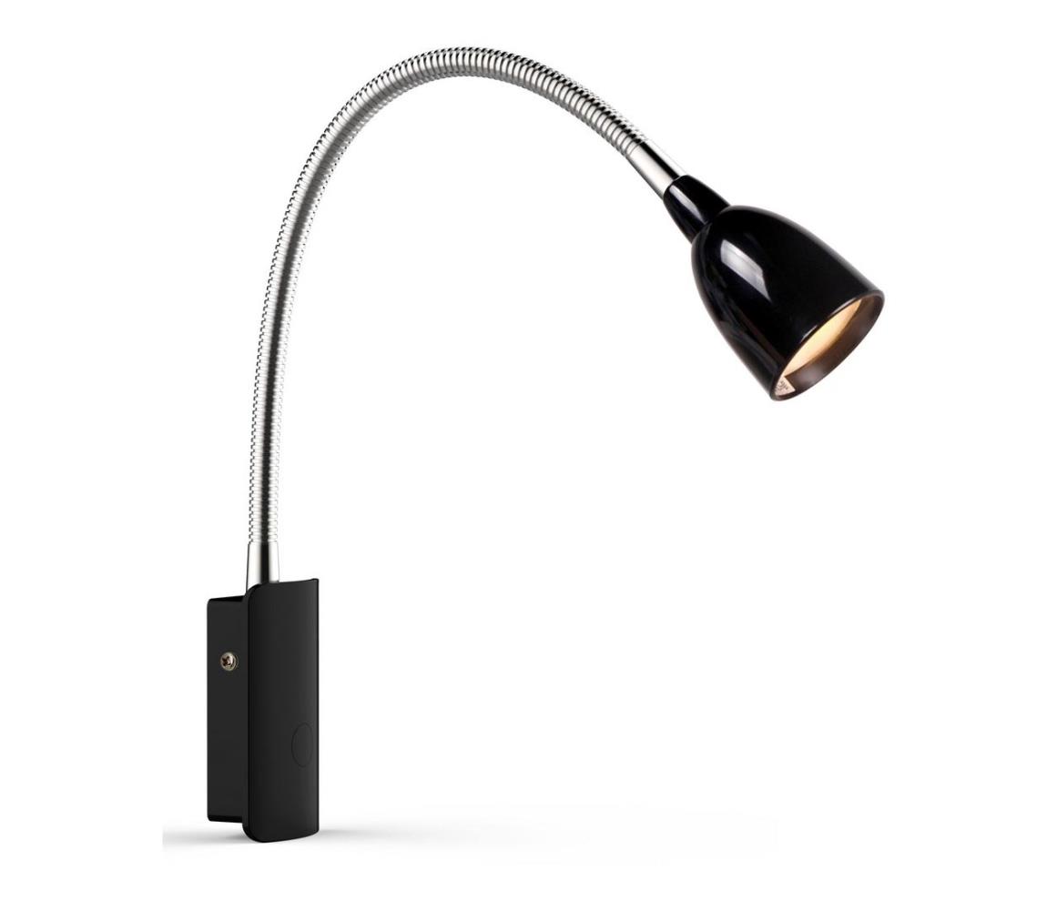 Markslöjd Markslöjd 105940 - LED Nástěnná lampička TULIP LED/2,5W/230V černá ML1028