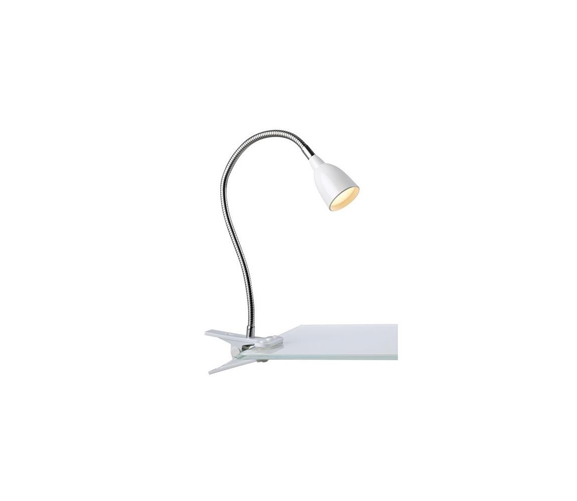 Markslöjd Markslöjd 106091 - LED Stolní lampa s klipem TULIP LED/3W/230V bílá ML1029