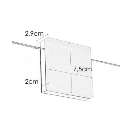 Markslöjd 106579 - LED Koupelnové osvětlení zrcadla AVIGNON LED/5W/230V IP44