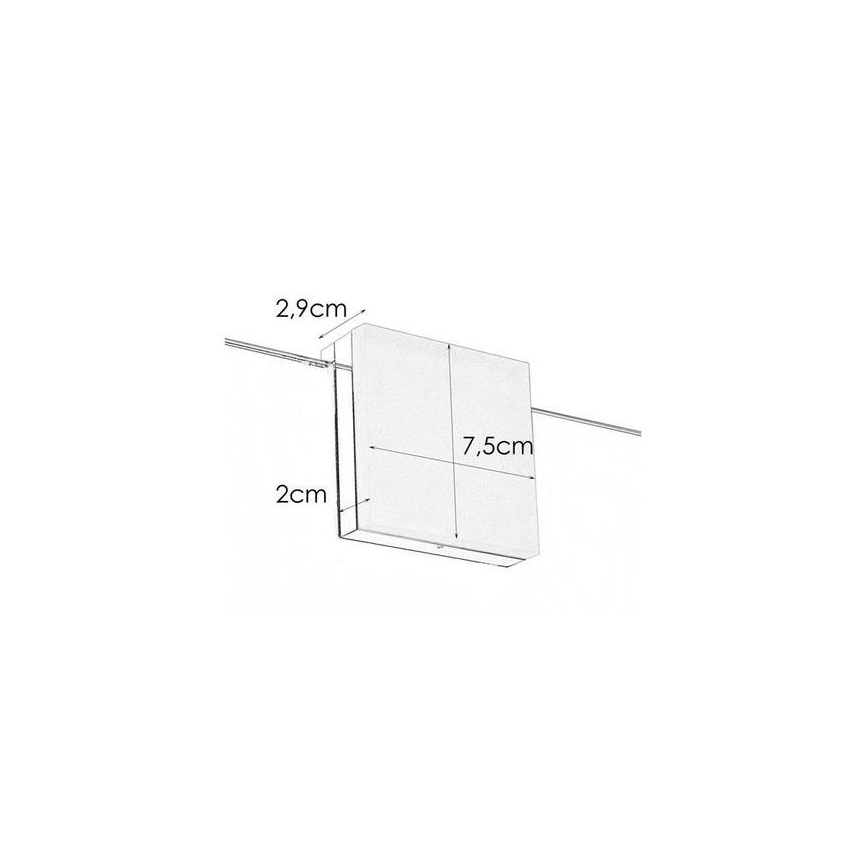 Markslöjd 106579 - LED Koupelnové osvětlení zrcadla AVIGNON LED/5W/230V IP44