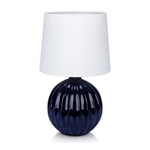 Markslöjd 106886 - Stolní lampa MELANIE 1xE14/40W/230V bílá/modrá