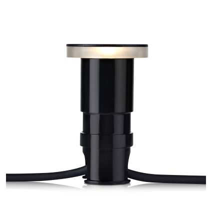 Markslöjd 106935 - LED Venkovní zápustné svítidlo GARDEN24 LED/3W/24V IP44 černá