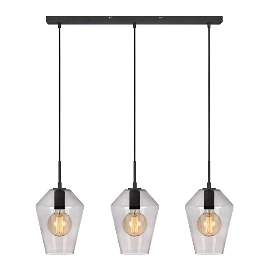 Markslöjd 107132 - Lustr na lanku RETRO 3xE27/60W/230V