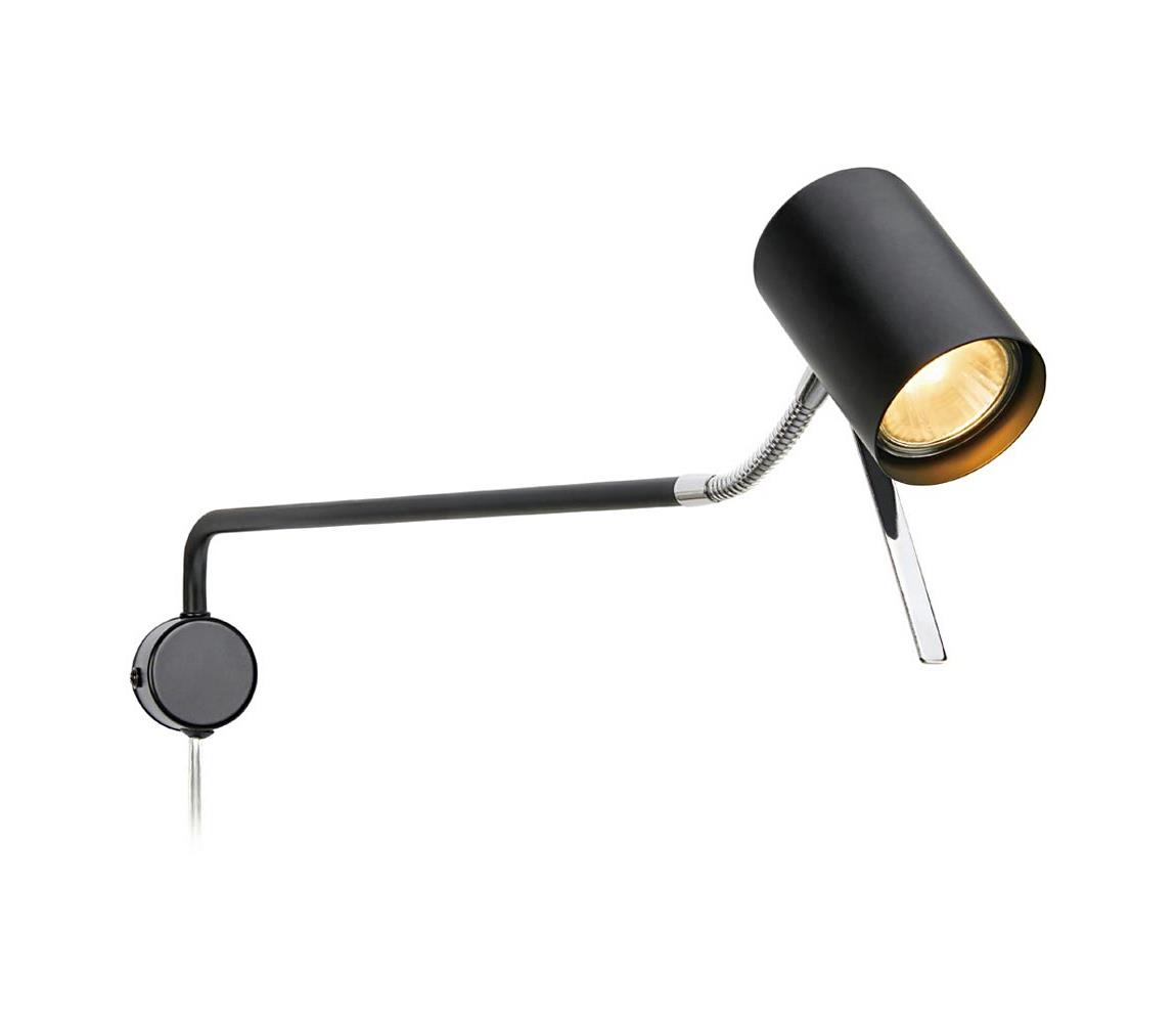 Markslöjd Markslöjd 107224 - Nástěnné svítidlo ALICE 1xGU10/35W/230V černá ML0112