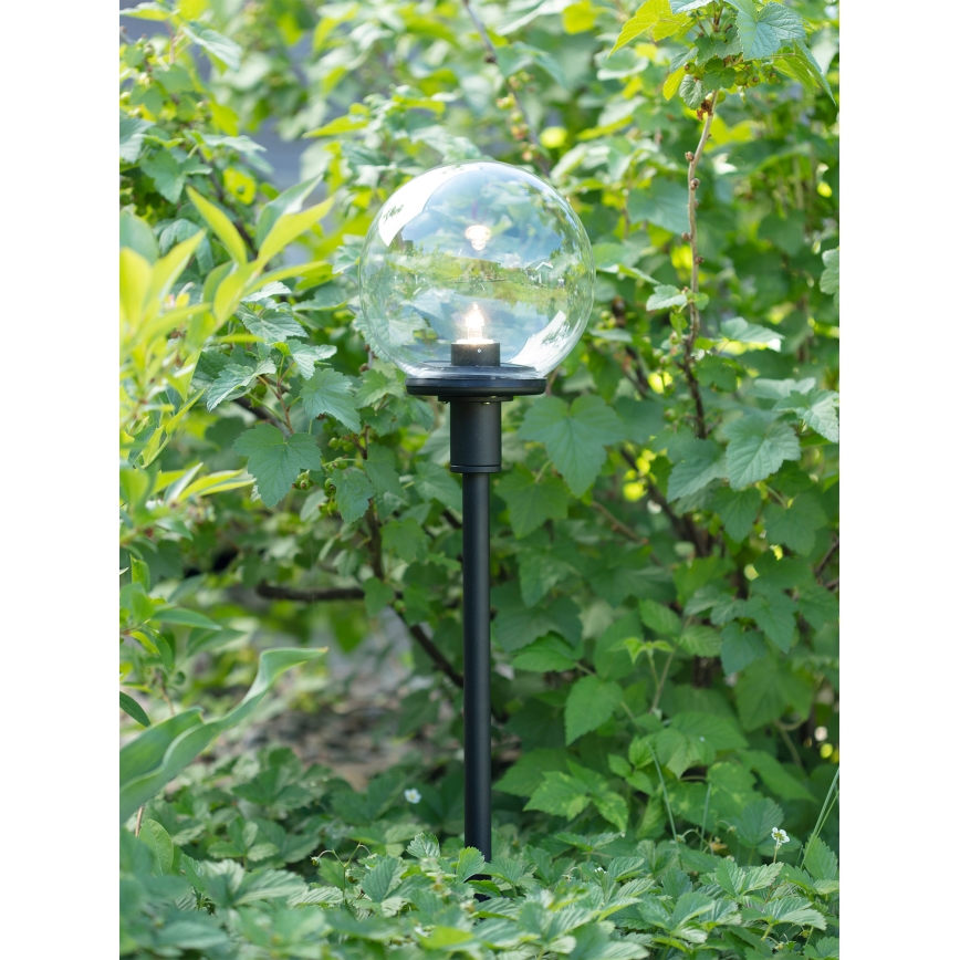 Markslöjd 107283 - LED Venkovní lampa GARDEN24 LED/3W/24V 81 cm IP44 černá/čirá