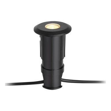 Markslöjd 107284 - LED Venkovní zápustné svítidlo GARDEN24 LED/0,8W/24V IP44 černá