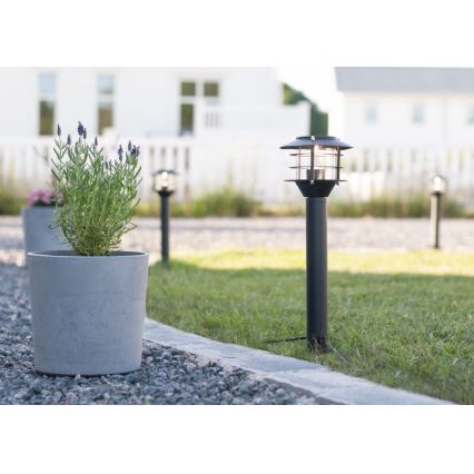 Markslöjd 107290 - LED Venkovní lampa GARDEN 24 LED/3W/24V 45 cm IP44 černá