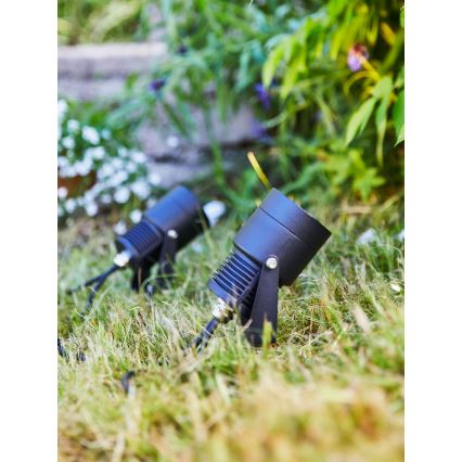 Markslöjd 107291 - LED Venkovní lampa GARDEN24 LED/15W/24V IP44 černá