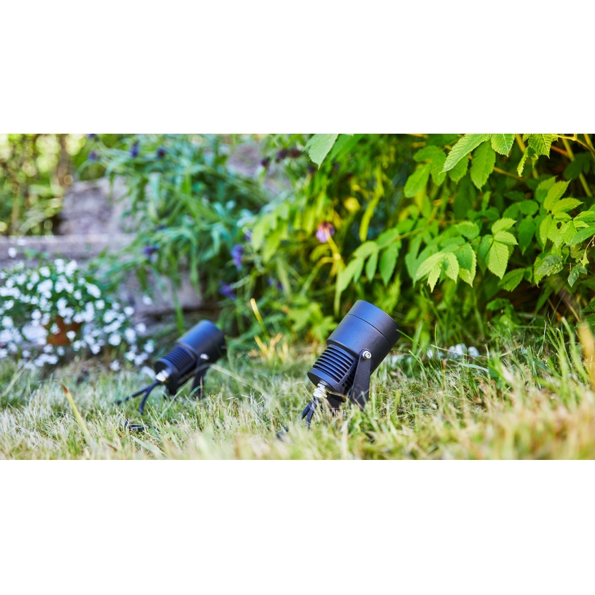 Markslöjd 107291 - LED Venkovní lampa GARDEN24 LED/15W/24V IP44 černá