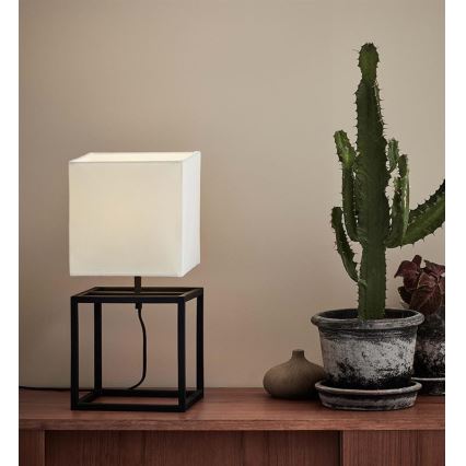 Markslöjd 107306 - Stolní lampa CUBE 1xE27/60W/230V