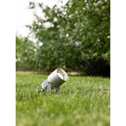 Markslöjd 107714 - LED Venkovní lampa GARDEN24 LED/6W/24V IP44 matný chrom