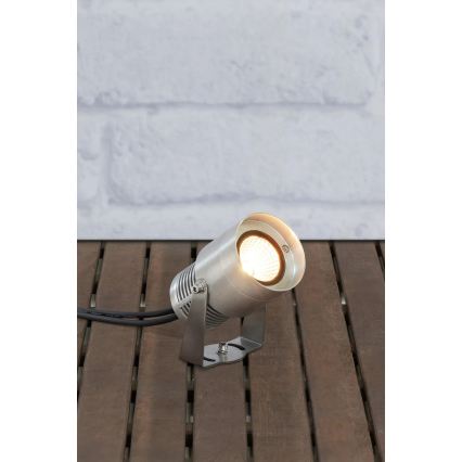 Markslöjd 107714 - LED Venkovní lampa GARDEN24 LED/6W/24V IP44 matný chrom